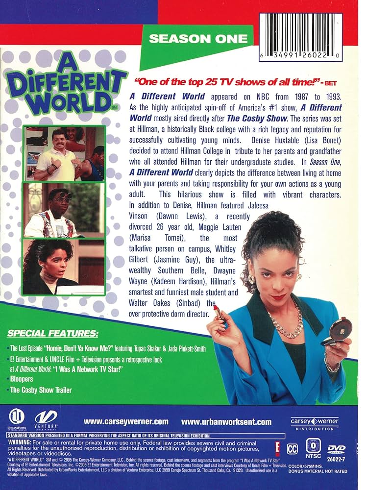その他 Different World: Season 1 [DVD] Amazon.com: A Different World - Season 1 : Lisa Bonet